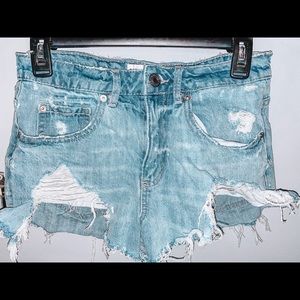 jean shorts